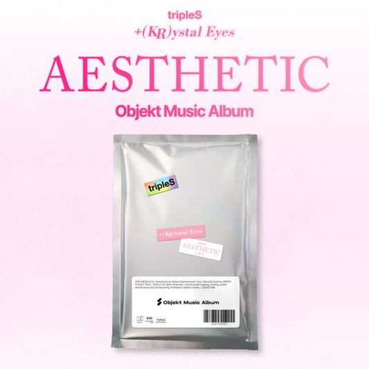 tripleS - Mini Album [+(KR)ystal Eyes <AESTHETIC>] (Objekt Music Album) - OUR K - POP