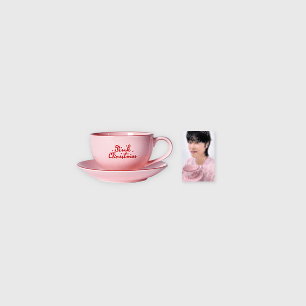 TVXQ! - [2024 PINK CHRISTMAS] PINK CHRISTMAS CUP & SAUCER SET - OUR K - POP