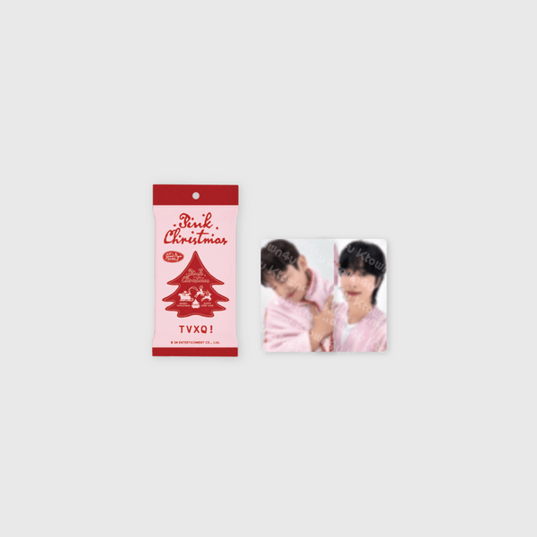 TVXQ! - [2024 PINK CHRISTMAS] PINK CHRISTMAS PHOTO CARD RANDOM PACK - OUR K - POP