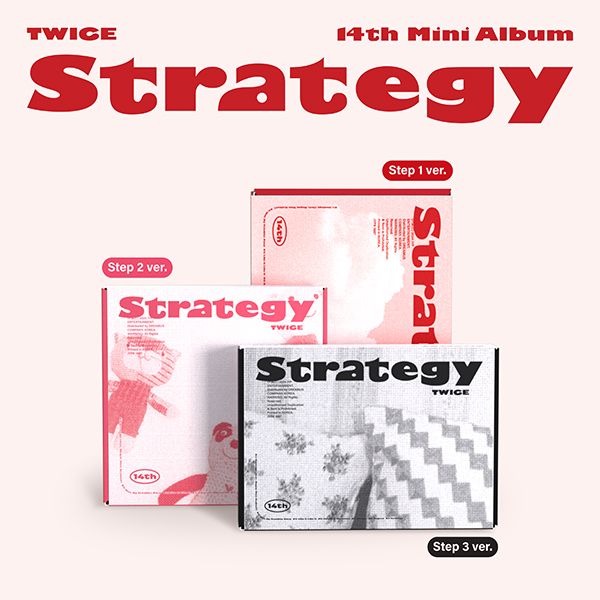 TWICE - 14TH MINI ALBUM [STRATEGY] (Random Ver.) - OUR K - POP