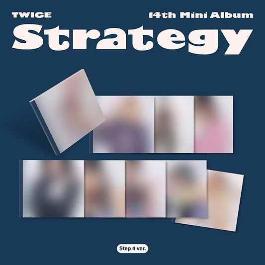 TWICE - 14TH MINI ALBUM [STRATEGY] (Step4 Ver.) (Digipack Ver.) (Random Ver.) - OUR K - POP