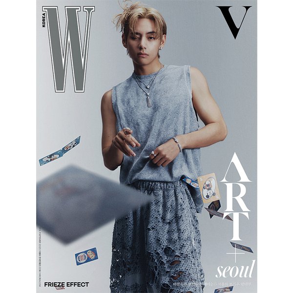 W Volume 9 2023.09 B Type (Cover : V / Content : V 25p) - OUR K - POP