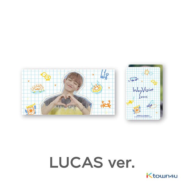 [WayVision] WayV_LUCAS Flipbook + Photo card SET - OUR K - POP