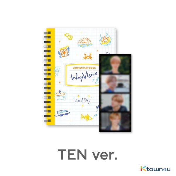 [WayVision] WayV_TEN_Commentary book+film SET - OUR K - POP