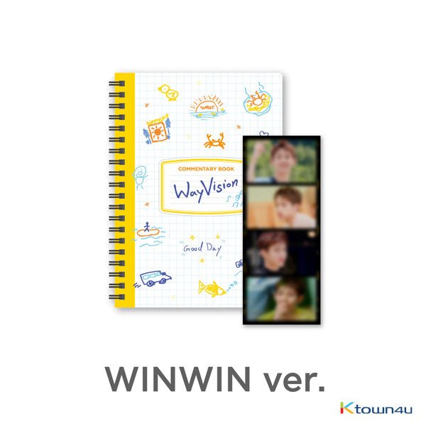 [WayVision] WayV_WINWIN_Commentary book+film SET - OUR K - POP