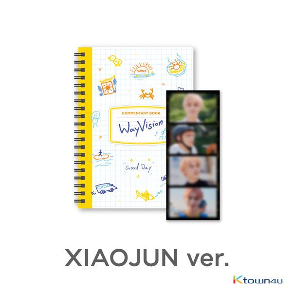 [WayVision] WayV_XIAOJUN_Commentary book+film SET - OUR K - POP