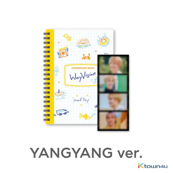 [WayVision] WayV_YANGYANG_Commentary book+film SET - OUR K - POP