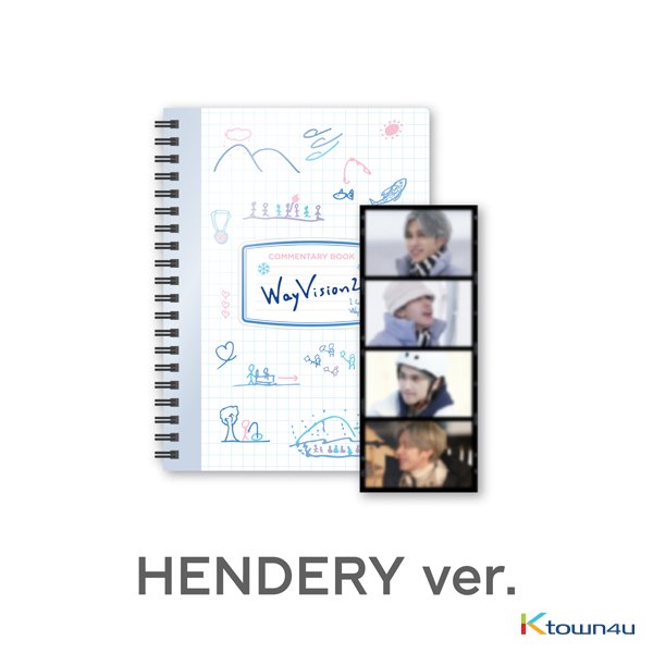 [WayVision2] WayV_HENDERY_Commentary book+film SET - OUR K - POP