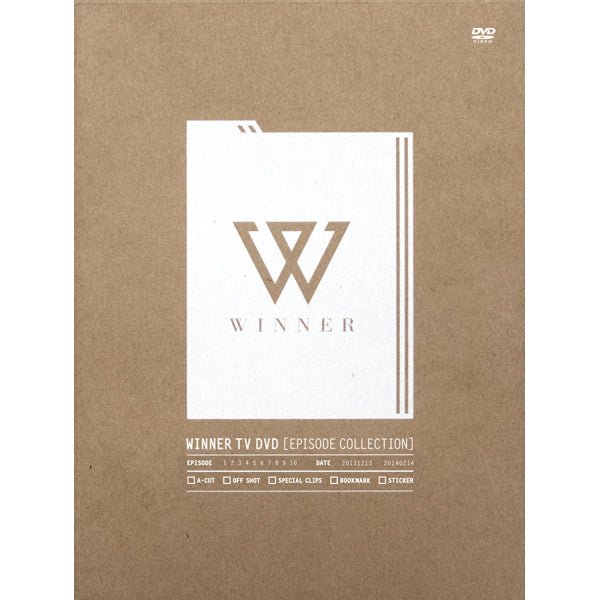 WINNER - TV DVD [EPISODE COLLECTION] - OUR K - POP