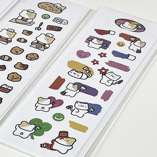 [with ham] Painting Sticker - OUR K - POP