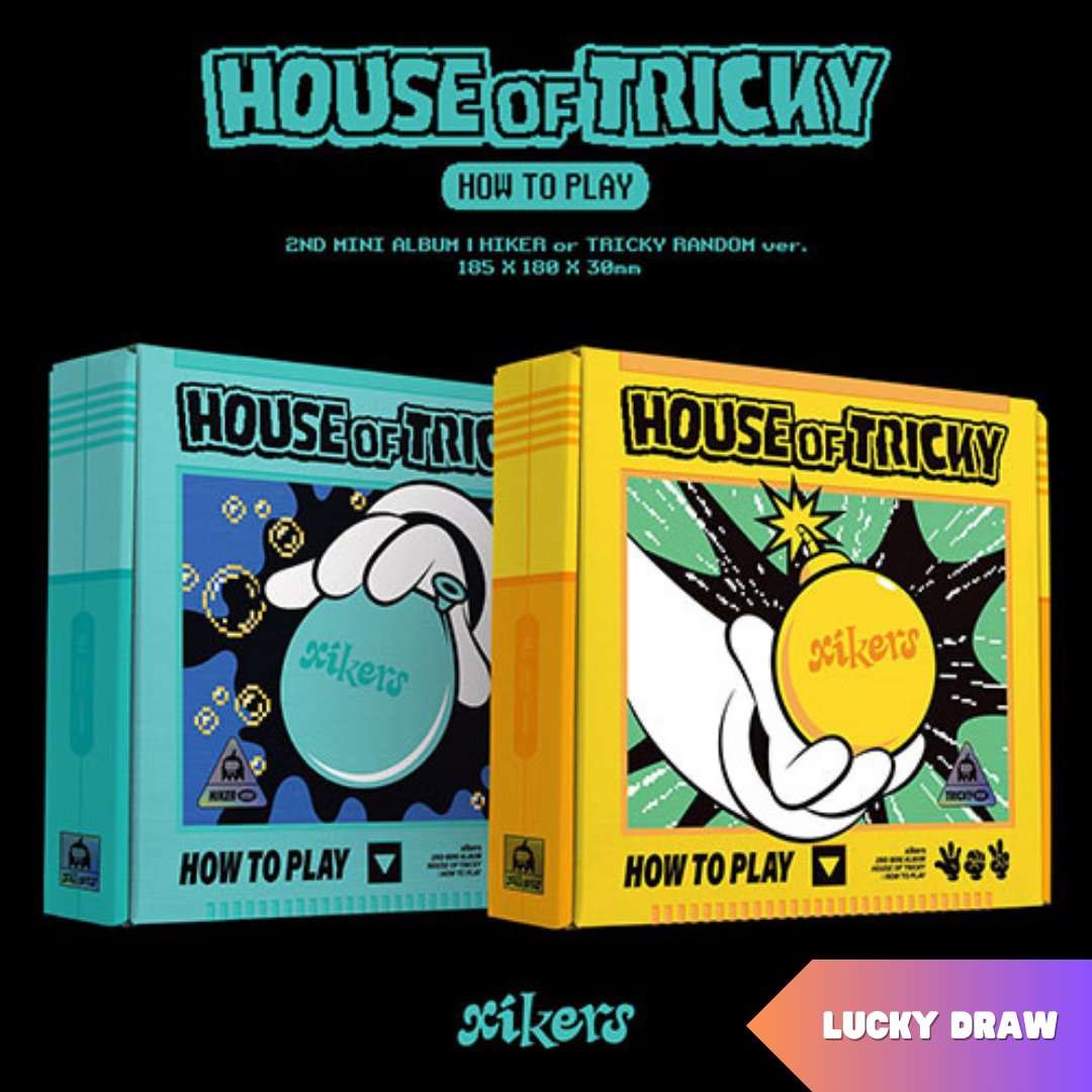 XIKERS - HOUSE OF TRICKY HOW TO PLAY 2ND MINI ALBUM WITHMUU 3RD LUCKY DRAW EVENT - OUR K - POP