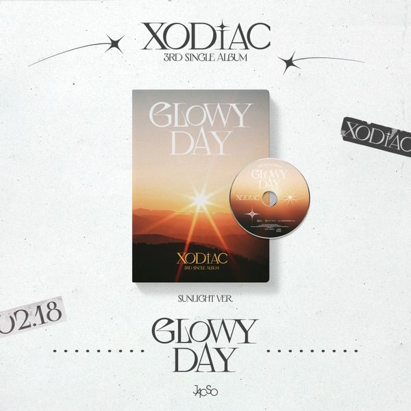 XODIAC - 3rd Single Album [GLOWY DAY] (SUNLIGHT Ver.) - OUR K - POP