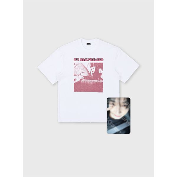 YESUNG - [It’s Complicated MD] T - SHIRT SET_A (PINK Ver.) - OUR K - POP