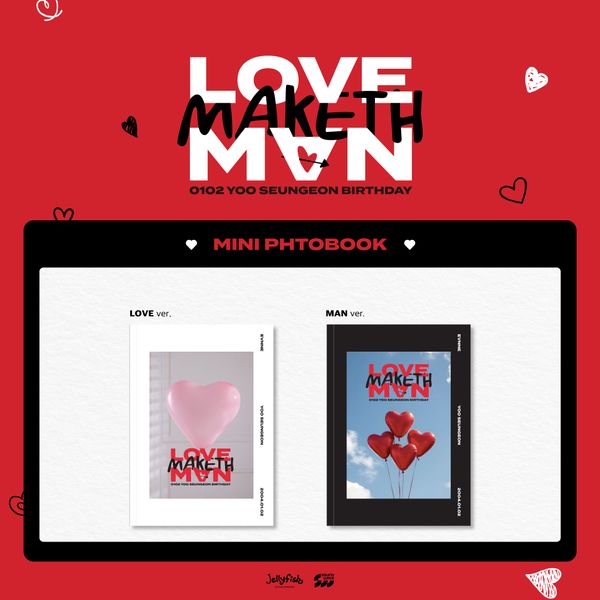 YOO SEUNG EON (EVNNE) - [LOVE MAKETH MAN] BIRTHDAY MINI PHOTOBOOK (MAN Ver.) - OUR K - POP