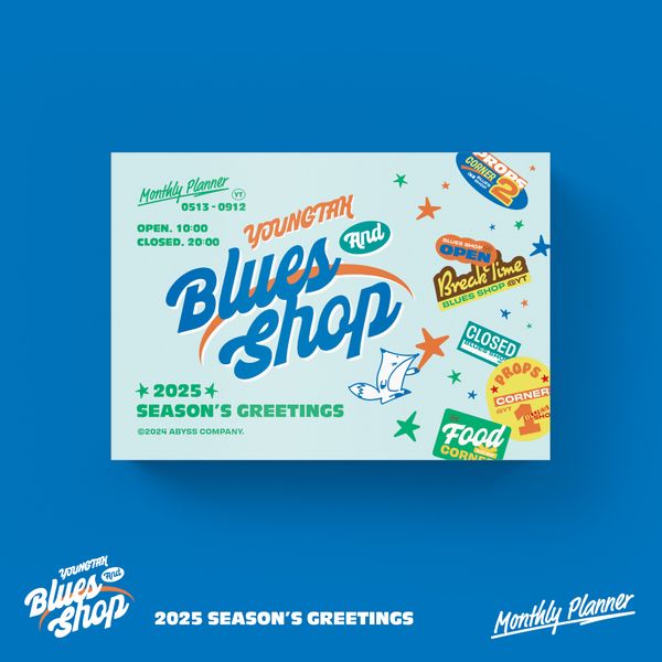 YOUNGTAK - 2025 SEASON'S GREETINGS [YOUNGTAK And Blues Shop] (Monthly Planner) - OUR K - POP