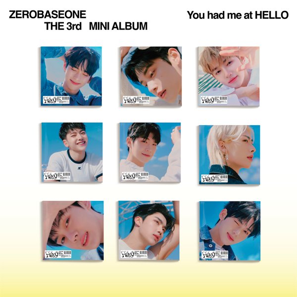 ZEROBASEONE - 3rd Mini Album [You had me at HELLO] (Digipack Ver.) (Random Ver.) - OUR K - POP