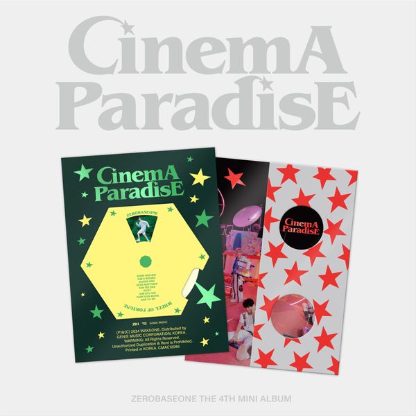 ZEROBASEONE - The 4th Mini Album [CINEMA PARADISE] (Random Ver.) - OUR K - POP