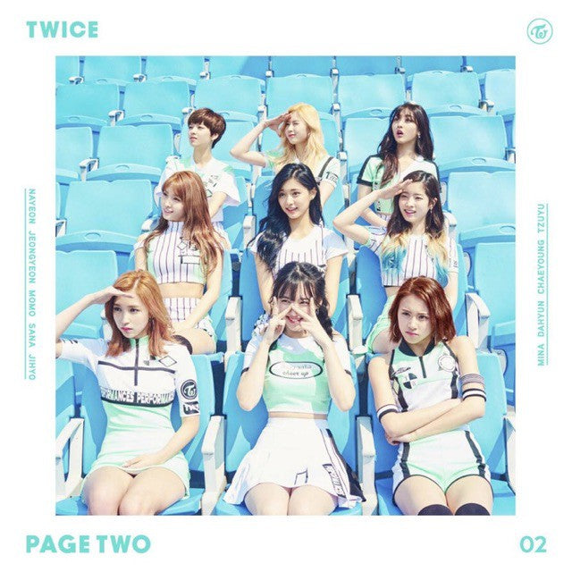 TWICE 2nd Mini Album PAGE TWO - JYP SHOP
